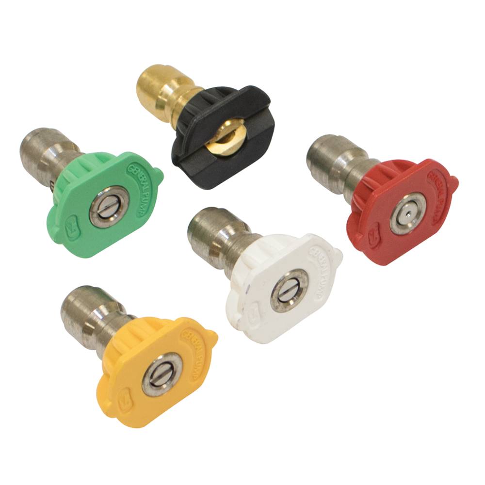 Quick Coupler Nozzle Kit for General Pump S105082 / 758-443 / 5 Pack