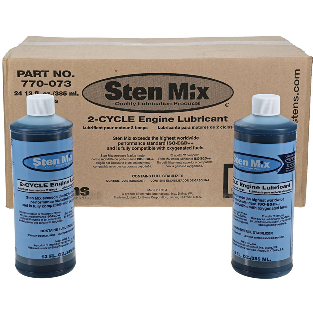Sten Mix 2-Cycle Oil Twenty-four 13 oz. bottles / 770-073