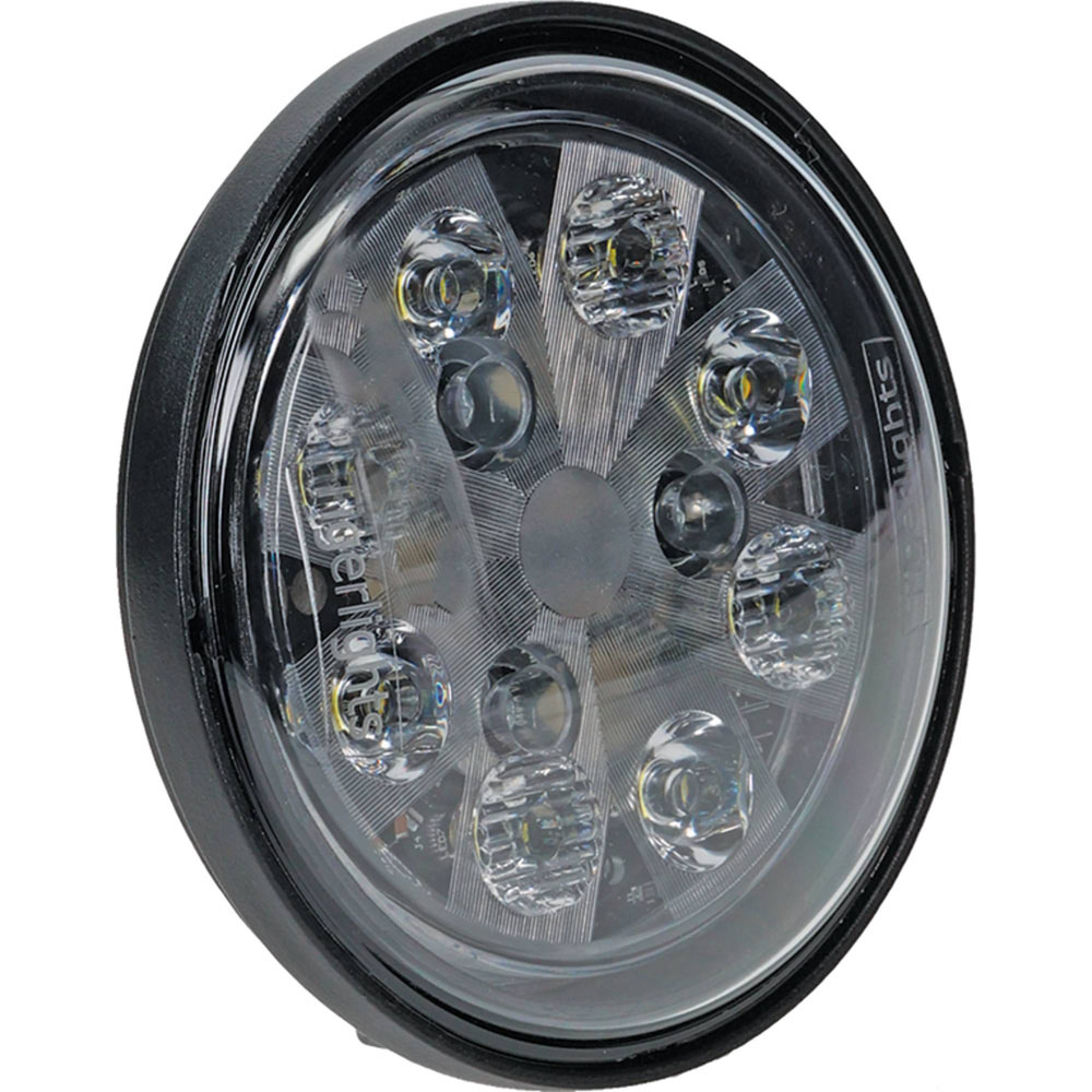 Tiger Lights 24W LED Sealed Round Hi/Lo Beam for John Deere AR48723 / TL3025