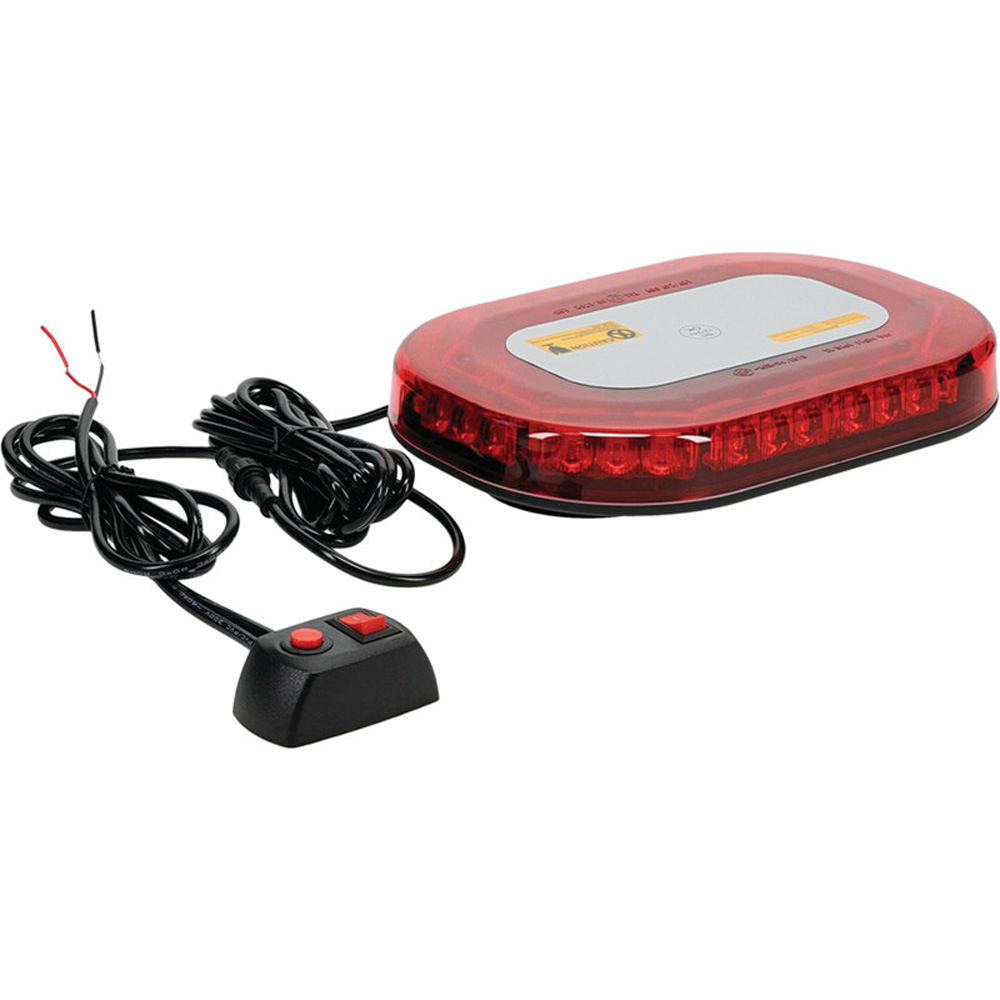 Tiger Lights LED Multi Function Magnetic Warning Light- Red / TL1100R