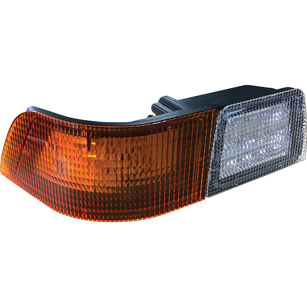Tiger Lights Right LED Corner Amber Light with Work Light for Case/IH Tractors / TL6120R