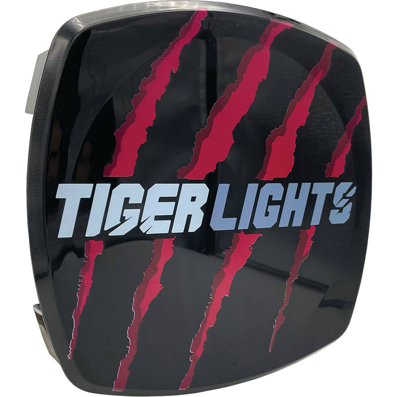 Tiger Lights Solid Color Lens Cover w/ Logo for 3" Mojave Light / TLM3-LC