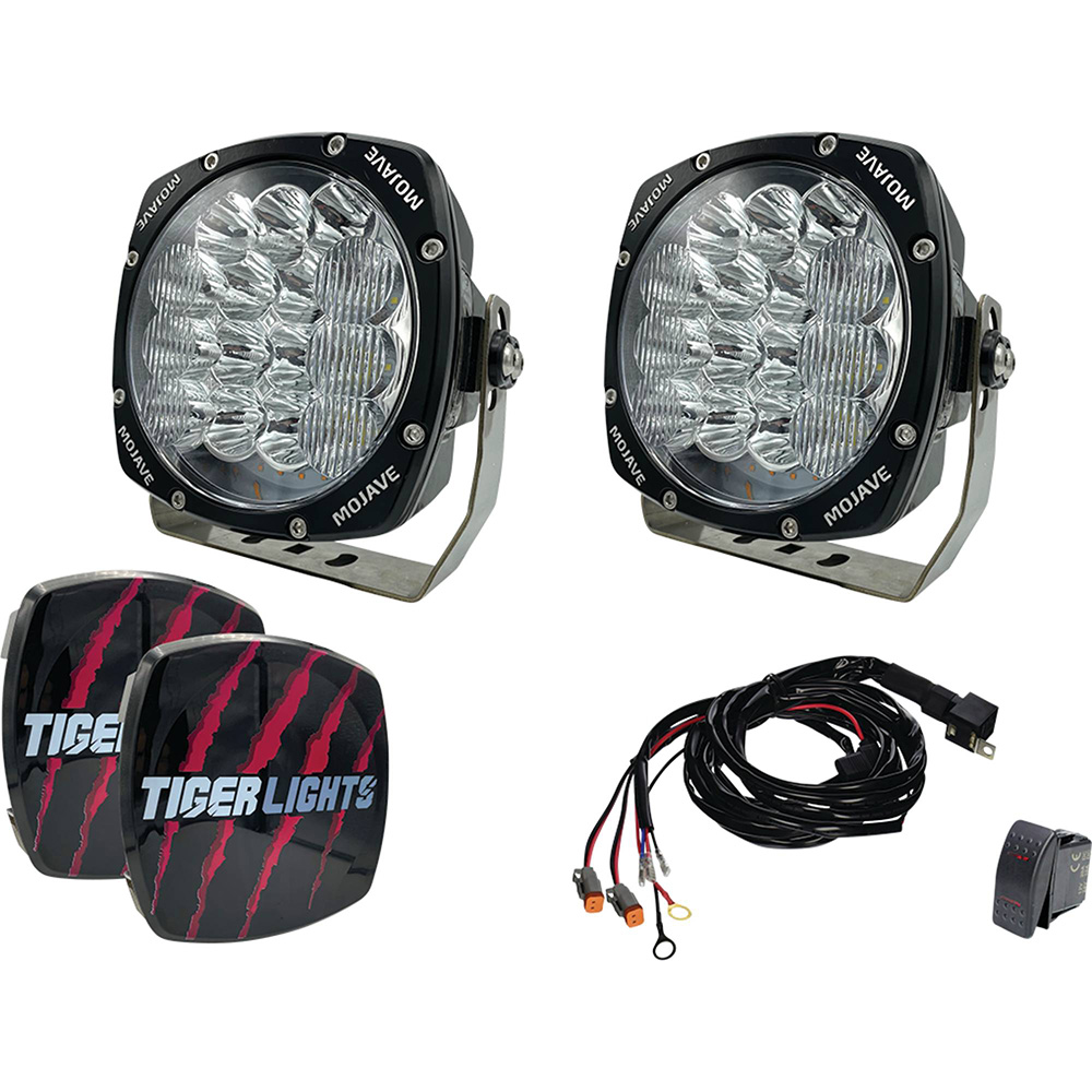 Tiger Lights Dual LED 8" Mojave Light Kit / TLM8-KIT