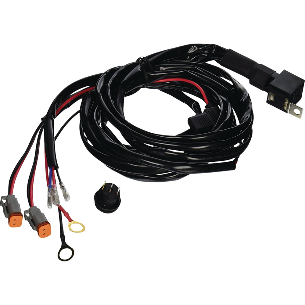 Tiger Lights Wire Harness with Dual Deutsch Connectors / TLWH12