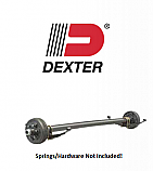 Dexter 4400 LB Straight Axle Complete 655 Electric, EZ Lube