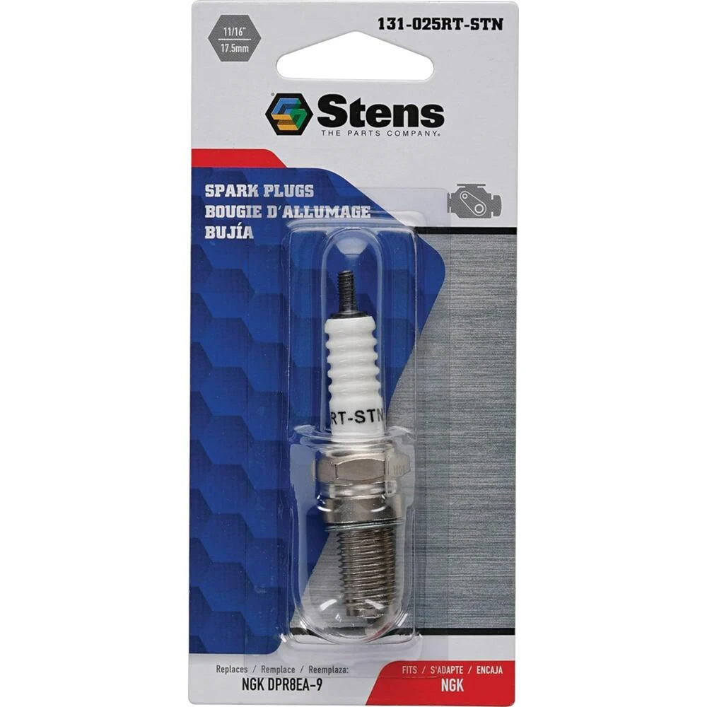 Stens Spark Plug for NGK DPR8EA-9 / 131-025RT-STN