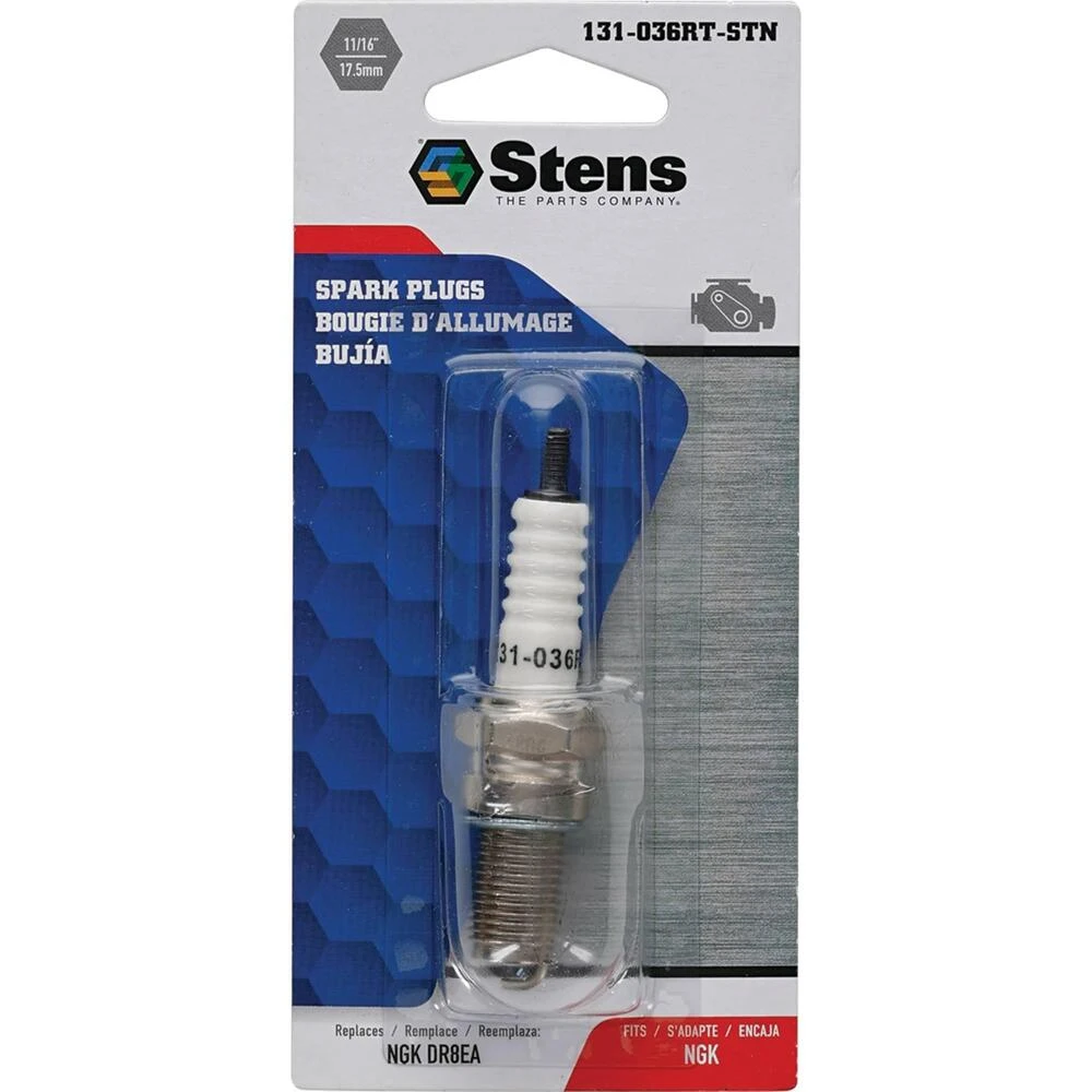 Stens Spark Plug for NGK DR8EA / 131-036RT-STN
