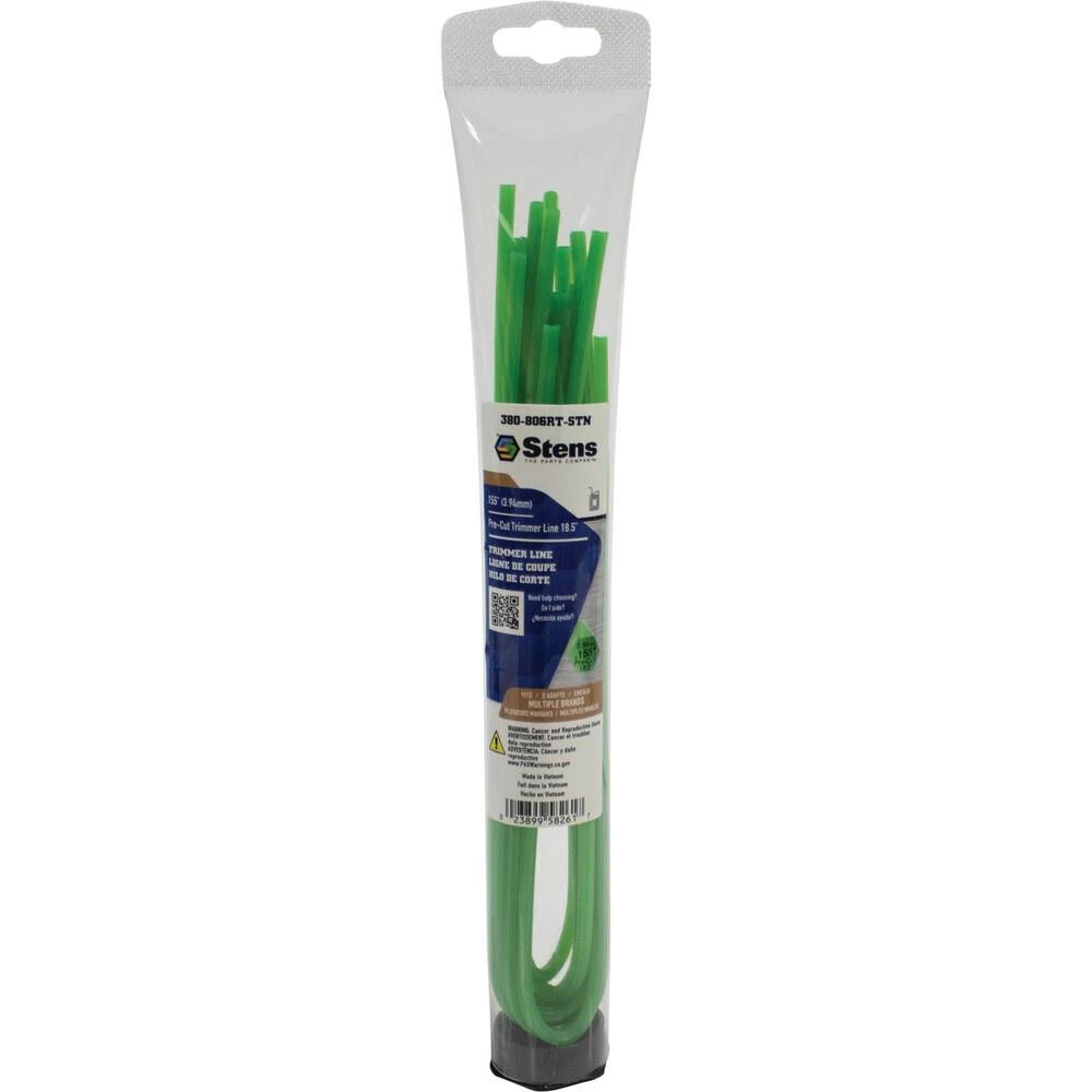 Silver Streak Edge .155 Pre-cut Trimmer Line / 380-806RT-STN