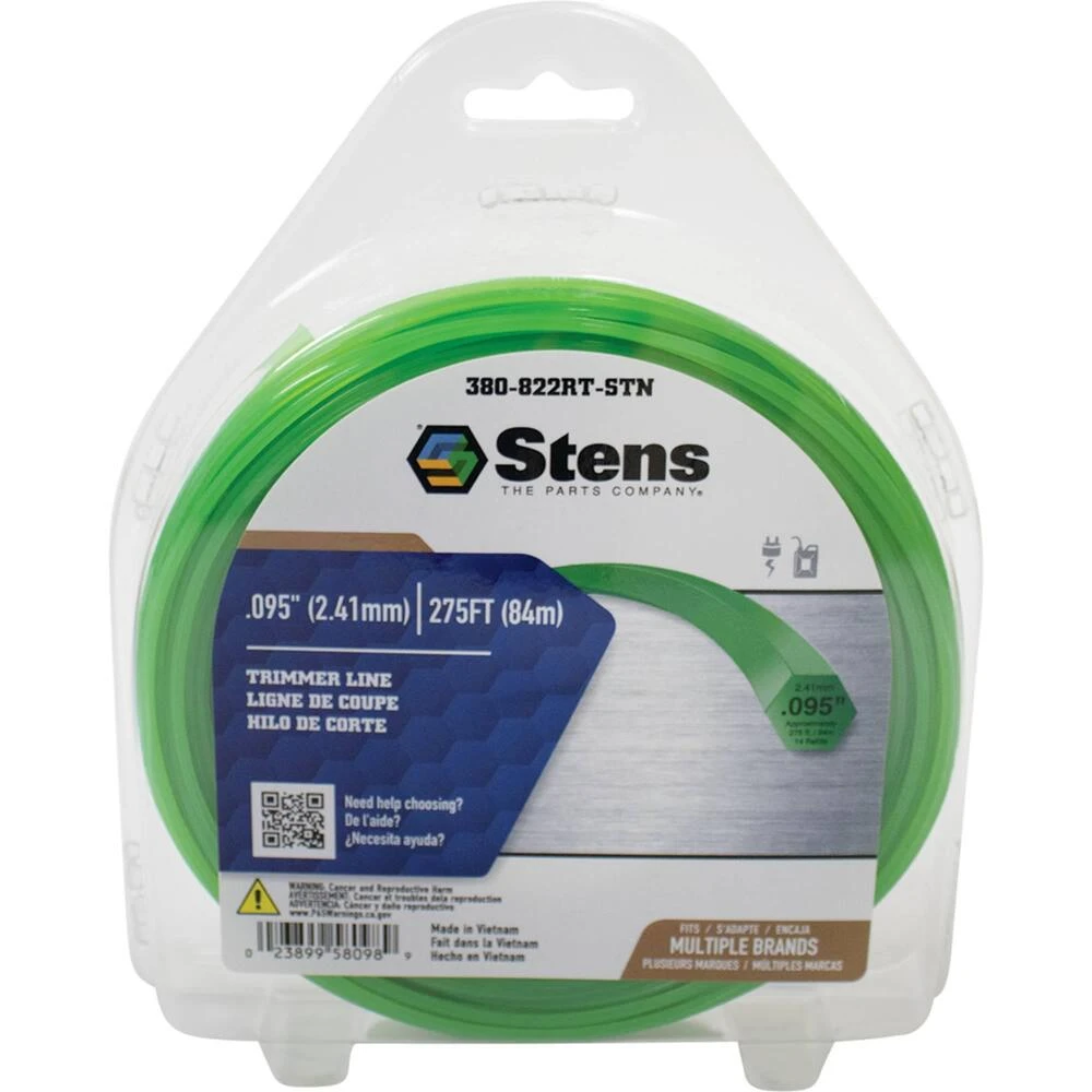 Silver Streak Edge .095 1 lb. Donut Trimmer Line / 380-822RT-STN