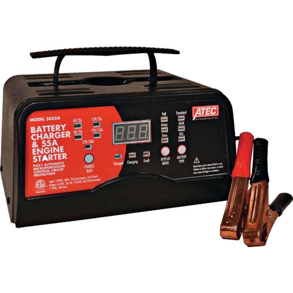 Associated Equipment ATEC Portable Battery Charger / ABE-3055A