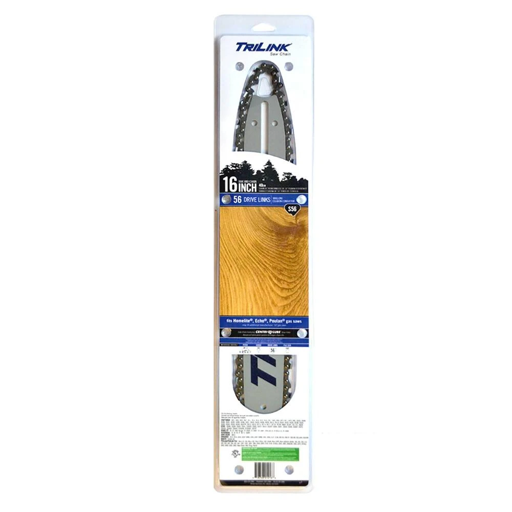 TriLink 16", 3/8" LP Semi-Chisel, .050", 56 DL Bar and Chain Combo / BM1501656-1041TL2
