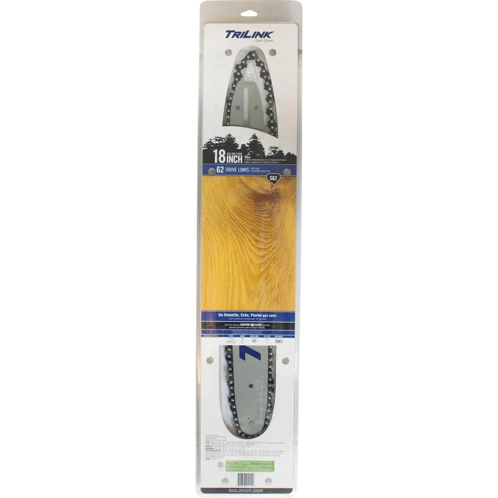 TriLink 18", 3/8" LP Semi-Chisel, .050", 62 DL Bar and Chain Combo / BM1501862-1041TL2