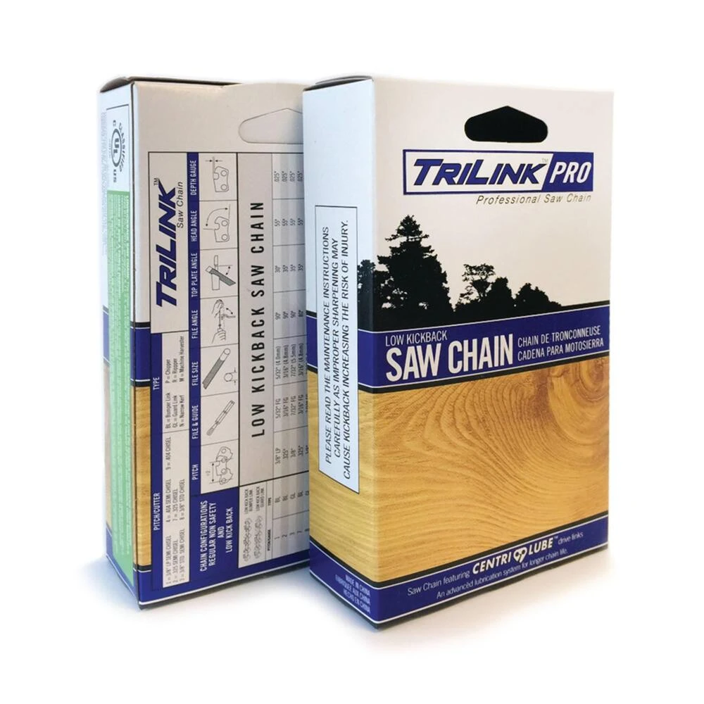 TriLink Pro 18", .325" Semi-Chisel, .050", 72 DL Chainsaw Chain / 25072TP