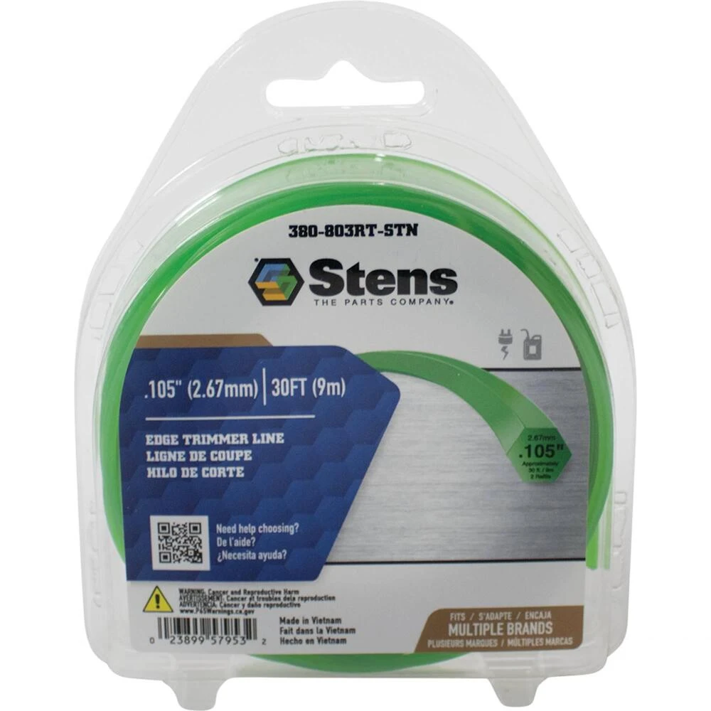 Silver Streak Edge .105 30' Clam Shell Trimmer Line / 380-803RT-STN