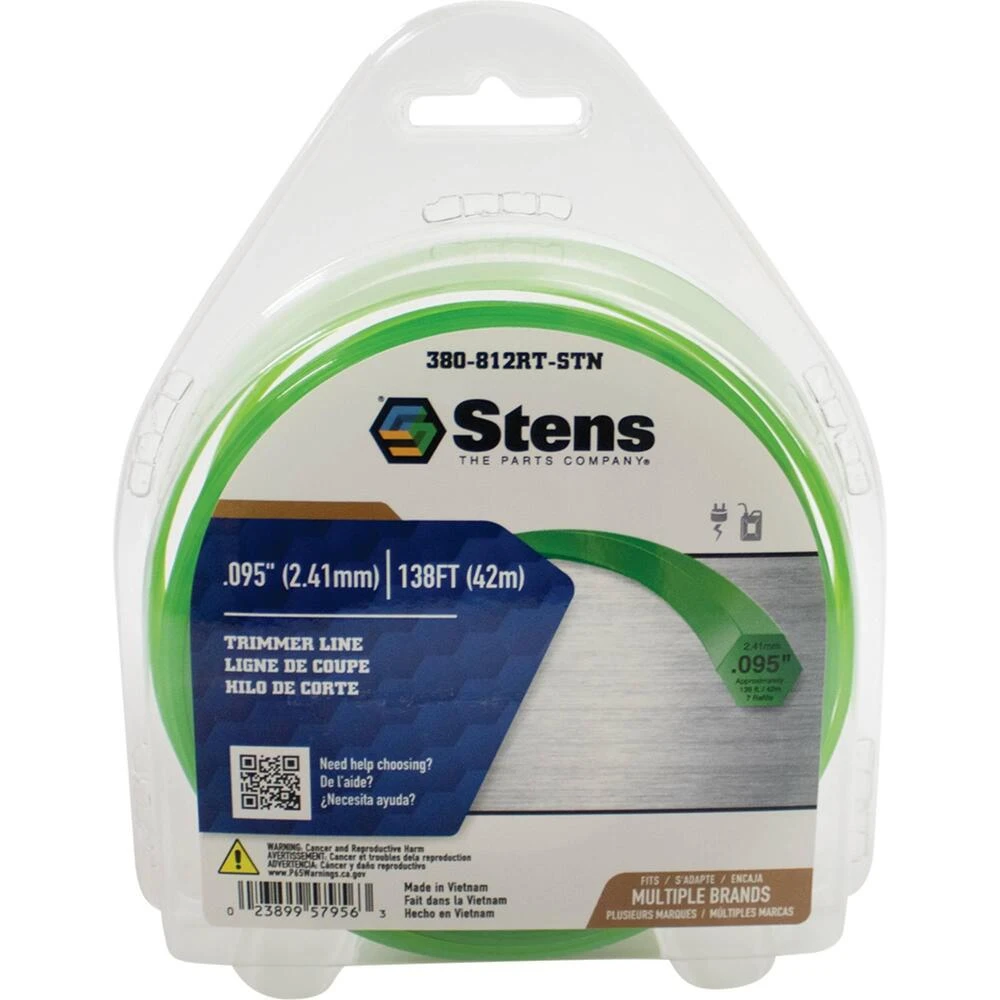 Silver Streak Edge .095 1 Trimmer Line / 2 lb. Donut