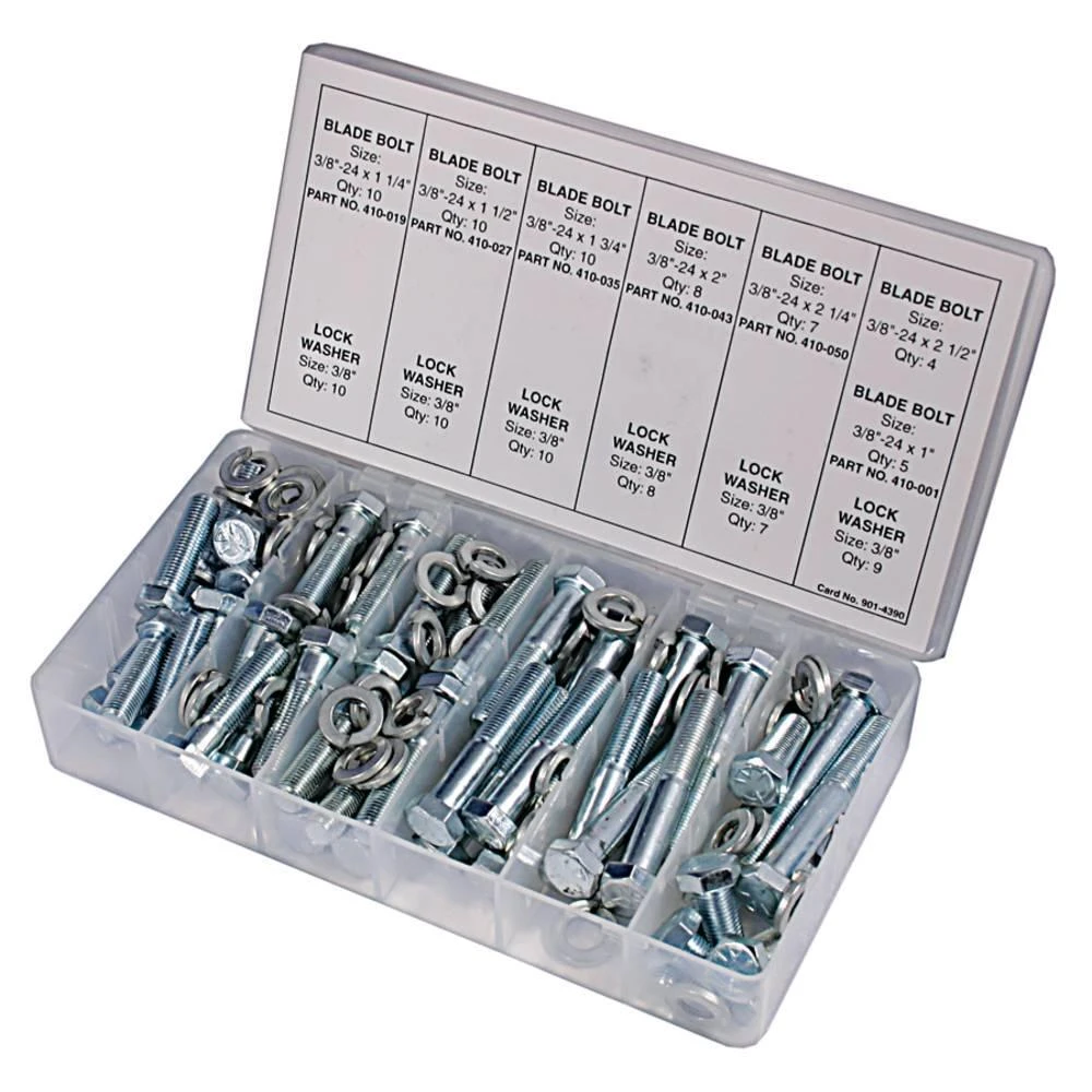 Stens 108 Piece Blade Bolt Kit / 415-109