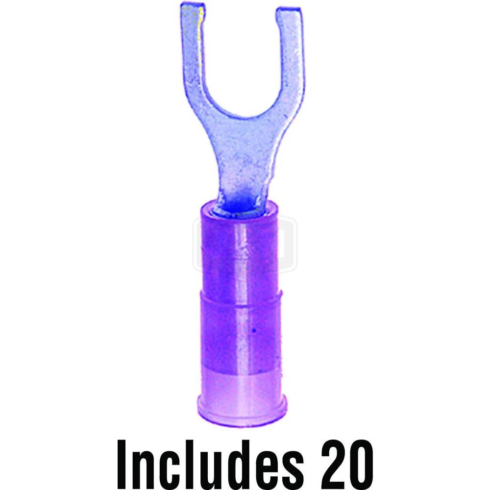 J&N Electrical Products Spade Terminal #10 Stud / 610-18012-20