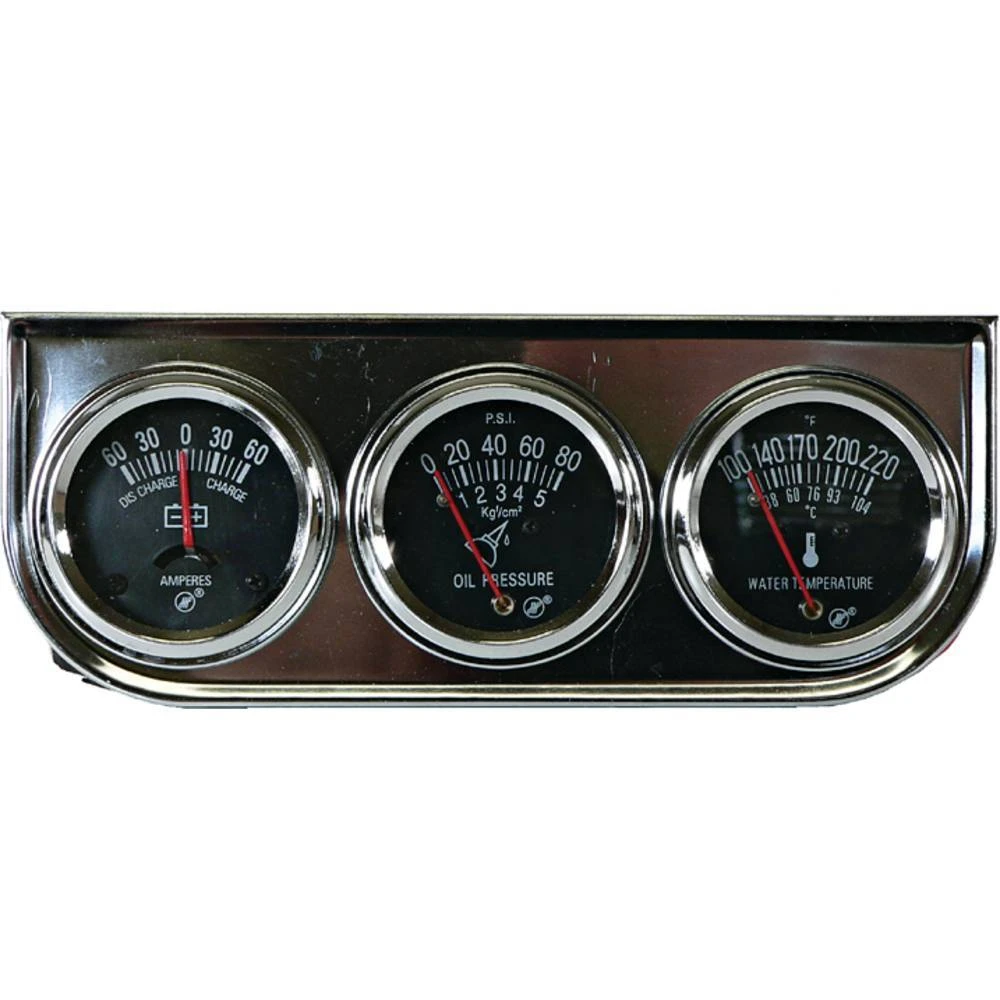 J&N Electrical Products Multi-Gauge Panel / Gauge Cluster / 640-01024