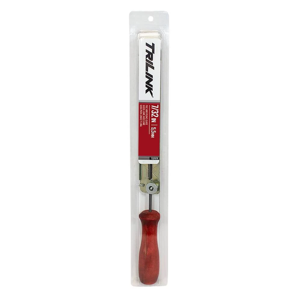 TriLink Chainsaw 7/32" Round File with Guide / 732FGTK