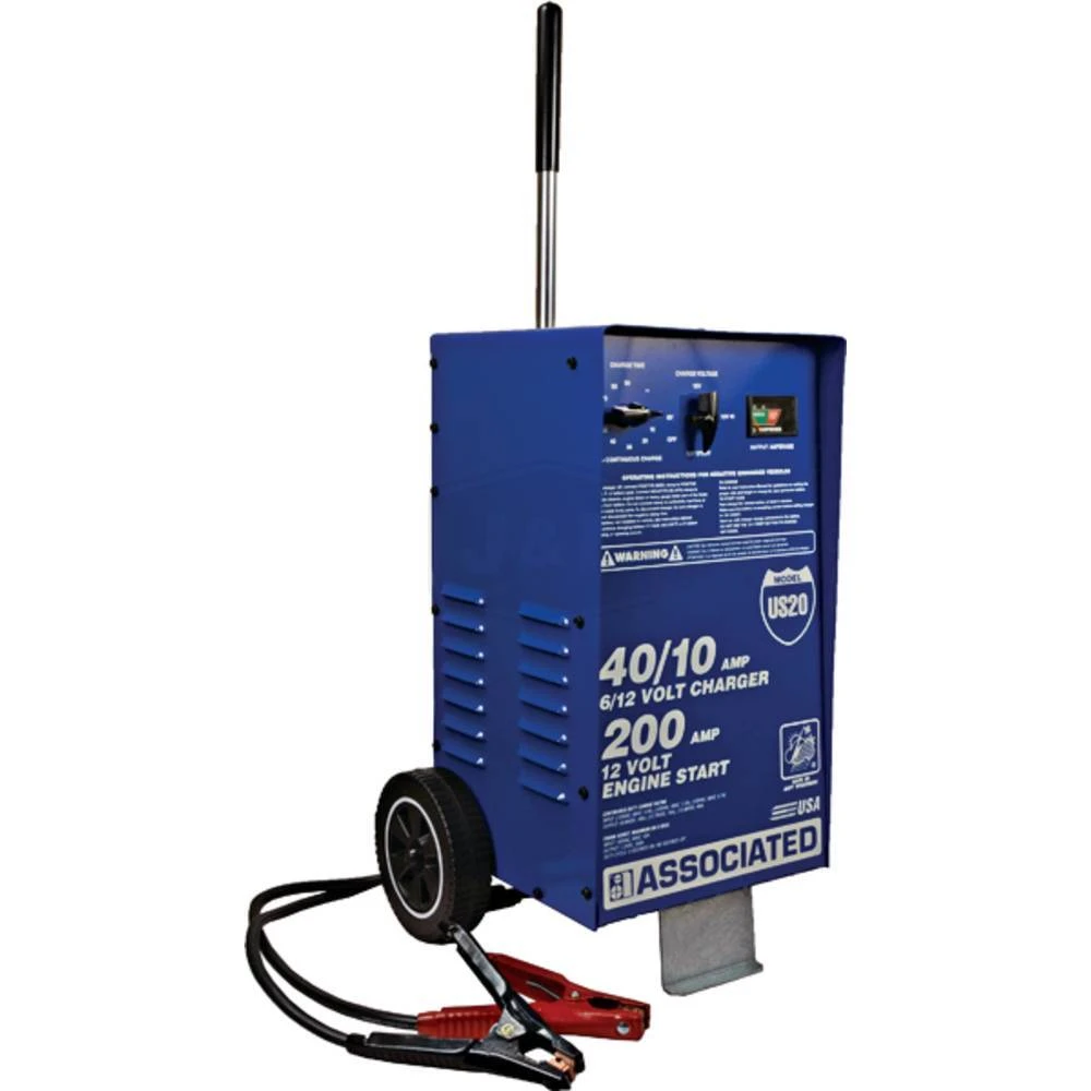 Associated Equipment 6/12V 40/40A Portable Battery Charger / ABE-US20