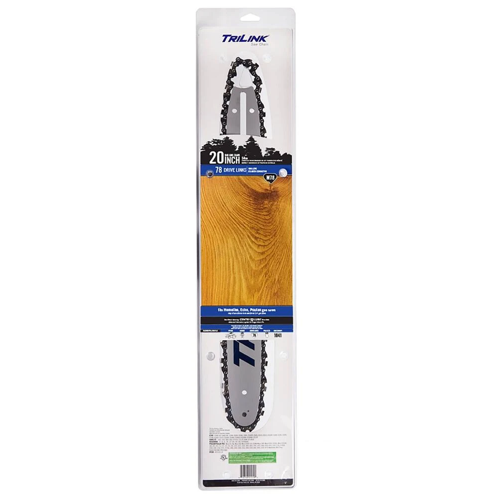 TriLink 20", .325" Semi-Chisel, .050", 78 DL Bar and Chain Combo / BL2502078-1041TL2