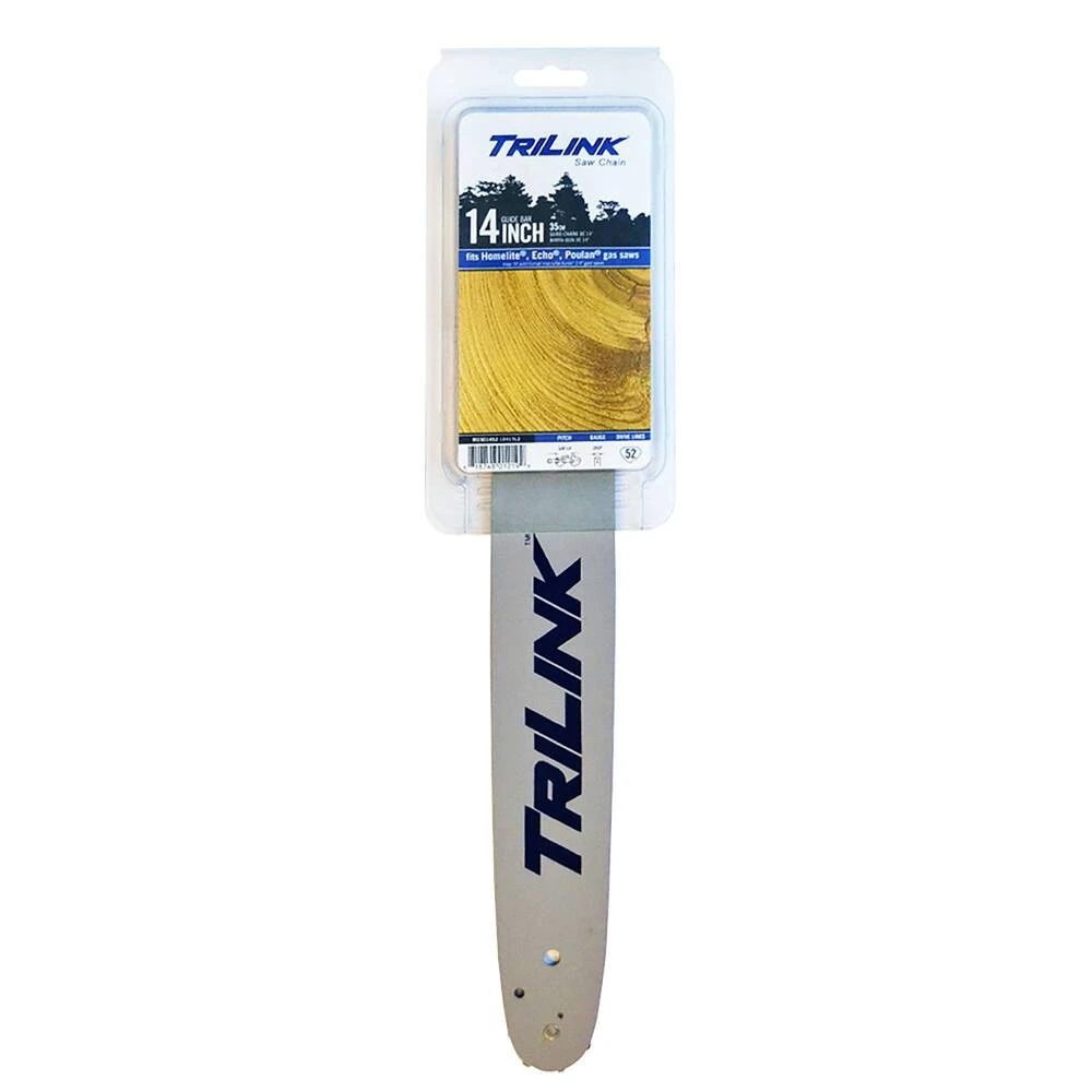 TriLink 14" Mini Laminate Sprocket Nose Guide Bar - 3/8" LP pitch, .050" gauge, 52 DL / M1501452-1041TL2