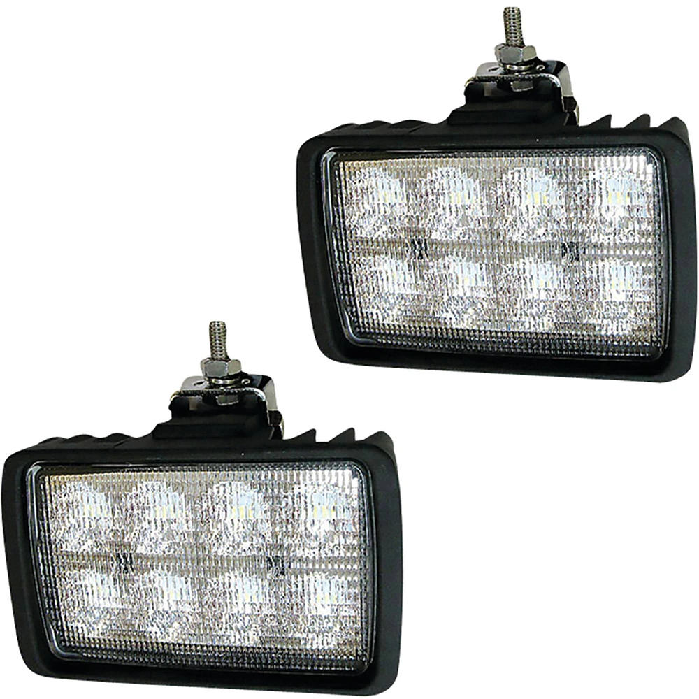 Tiger Lights LED Skid Steer Headlight Kit For Bobcat 6649478 / TL5015